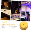 LABRIMP 4 Sets Speaker Cabinet Feet Pads Slip Ring Isolating