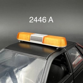 LED-Compatible Lightbar 1/24 1/25 Amber Yellow Whelen 80H 90H 8000 Lightbar Tow Work Truck Security