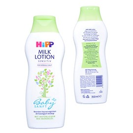 HiPP Babysanft Milk Lotion Pack of 2 x 350 ml
