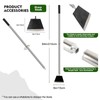 84" Garden Shovel Cleaning Floor Scraper, Weed Removal Tool, Long