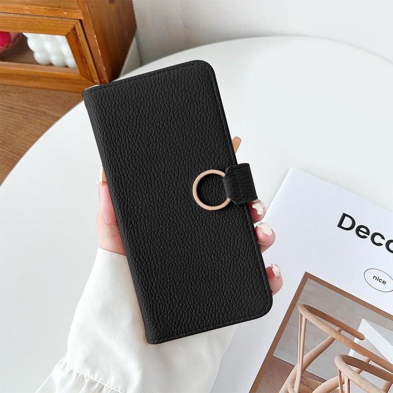 MAGICASE For Aquos wish4 Case Folio Stylish With Ring SH-52E