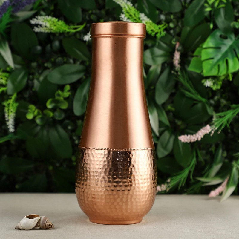 Jarras de noche de cobre puro para beneficios para la