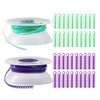 2 Color Mixed Dental Orthodontic Ligature Ties Kits Teeth Braces