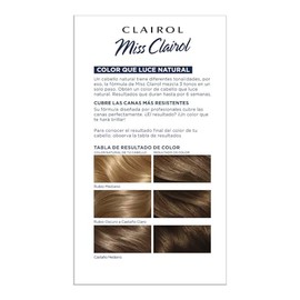 Miss Clairol Tinte Permanente 61 Rubio Cenizo Oscuro