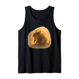 Desert Dust Degu Sunlit Scene Tank Top