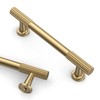 Asidrama 10 Pack 3.75 Inch(96mm) Champagne Bronze Cabinet pulls Kitchen