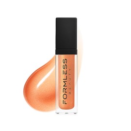 Formless Beauty by Jenny McCarthy – Majestic Peach Lip Gloss (Peach Gold Glitter) – Clean, Hydrating, Non-Toxic, Vegan Shine