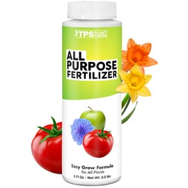 All Purpose Fertilizer – Complete Liquid Plant Food for Healthy Growth, Strong Roots & Vibrant Plant Health, 8 oz