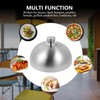 Healeved Stainless Steel Food Cover Dome - 7.87 Inch Plate