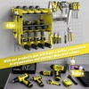 MAVIKS 3-Tier Modular Drill Holder & Power Tool Organizer Wall