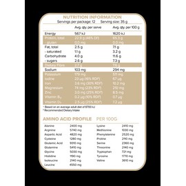 Morlife Plantiful Protein Vanilla Fudge 440g