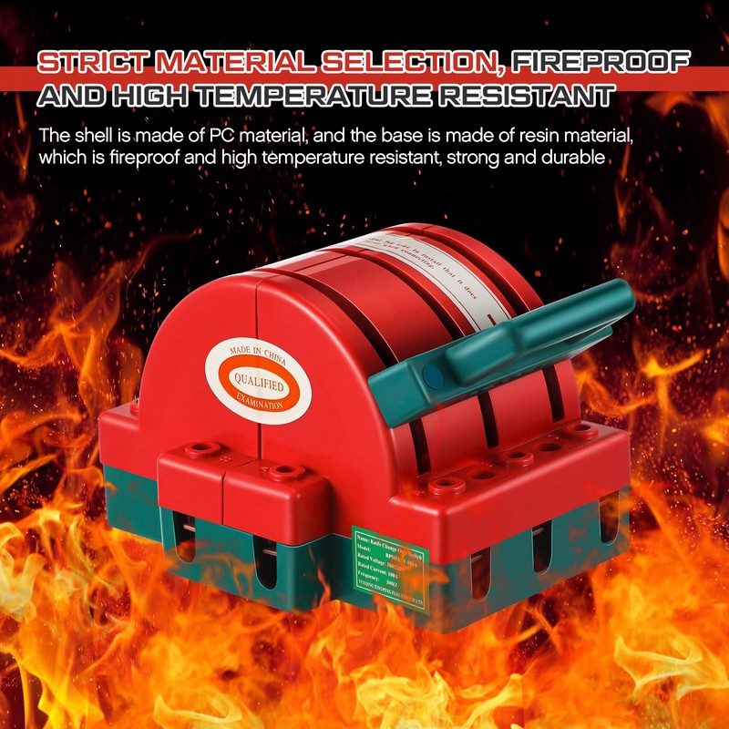 Relaxweex Disconnect Knife Switch Double Power Disconnect Switch(100a 38v 3