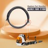 Mhrxusd 4283 180 1100 Throttle Control Cable Replacement for Stihl