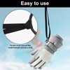 4pcs Ski Glove Straps, Polyester Strong Elasticity Sport Glove Safety