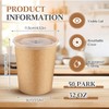 Sabary 50 Pack 32oz Paper Soup Containers with Lids Disposable