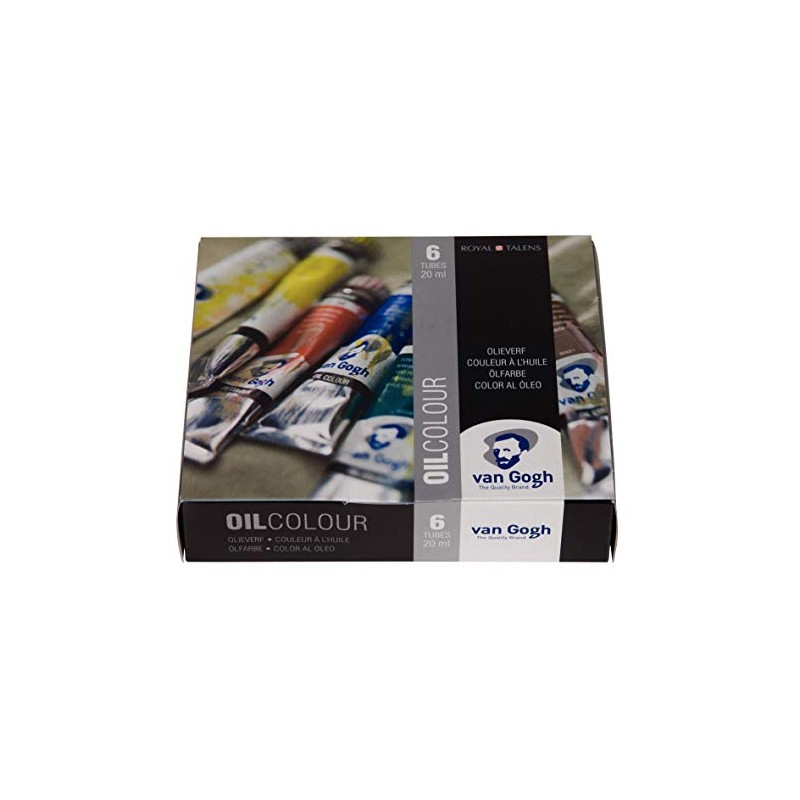 Caja de Oleo 6 Tubos Van Gogh 20ml