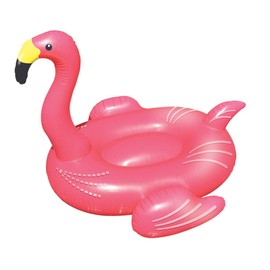 Swimline Giant Inflatable Ride-On 75-Inch Flamingo Float for Pools | 90627