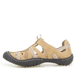 JBU Women's Regional Water Ready Shoe, Tan/White, 8.5