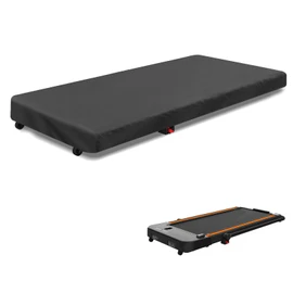 Aidetech Funda para cinta de correr debajo del computadora, a prueba de polvo, funda protectora impermeable para caminar, oficina debajo del computadora (negro, 55 x 28 x 6 pulgadas)