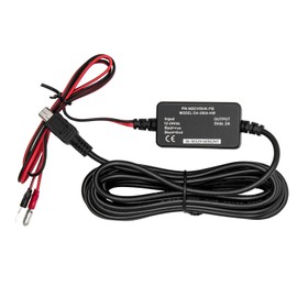 Riloer Dash Cam Hardwire Kit with Mini USB Port, Dashboard Camera Car Charger Kit 12V-24V to 5V, Power Supply for Car Camera, 4 Meters