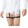 LazarsSpace Men's Shirt Stays/holder for Tucking, Garter and holder, Securing