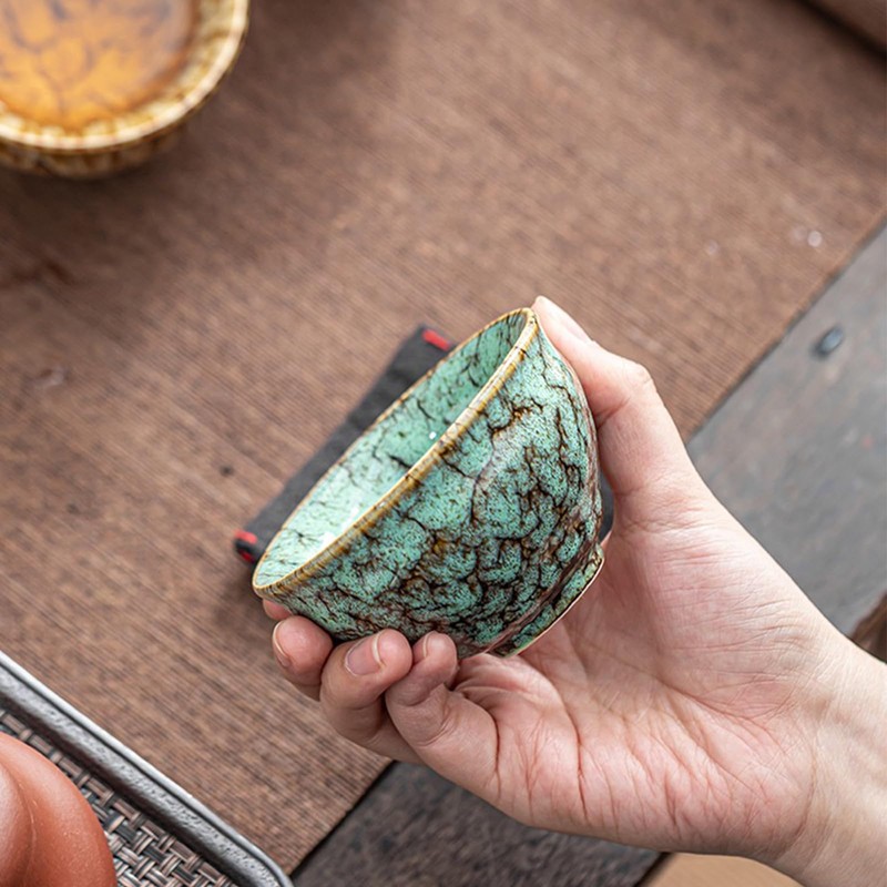 Belns Jianzhan Ceramic Tea Cups Set - 5 Pcs in