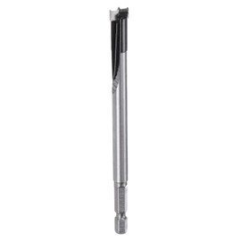 QUARKZMAN Forstner Drill Bit 10 mm (13/32 Inch) Diameter YG8/C1 Tungsten Carbide Twist Wood Forstner Bits Hole Saw Drill Opener Cutter for Woodworking Drilling