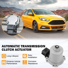 2PCS AE8Z-7C604-A Automatic Transmission Clutch Actuator A and B for 2012-2017 Ford Focus SE SEL, 11 12 13 14 15 16 17 Ford Fiesta Trans Clutch Actuator Replaces Ford AE8Z7C604A, AE8Z7C604