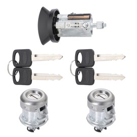 Ignition with Door Lock Cylinder Fits for F150 F250 F350 F450 Super Duty 97-07 Excursion Explorer Expedition Replace 707624 703362