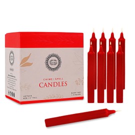 Raajsee Red Candles 40 Pack