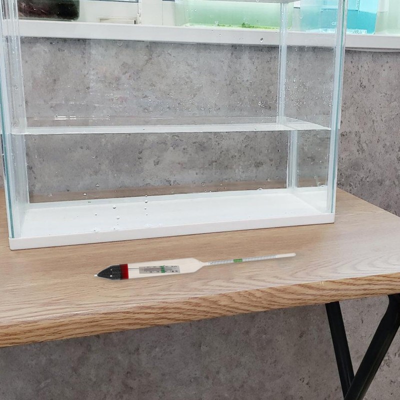 iplusmile Salt Tester High Accuracy Hydrometer Salinometer Meter for Aquarium