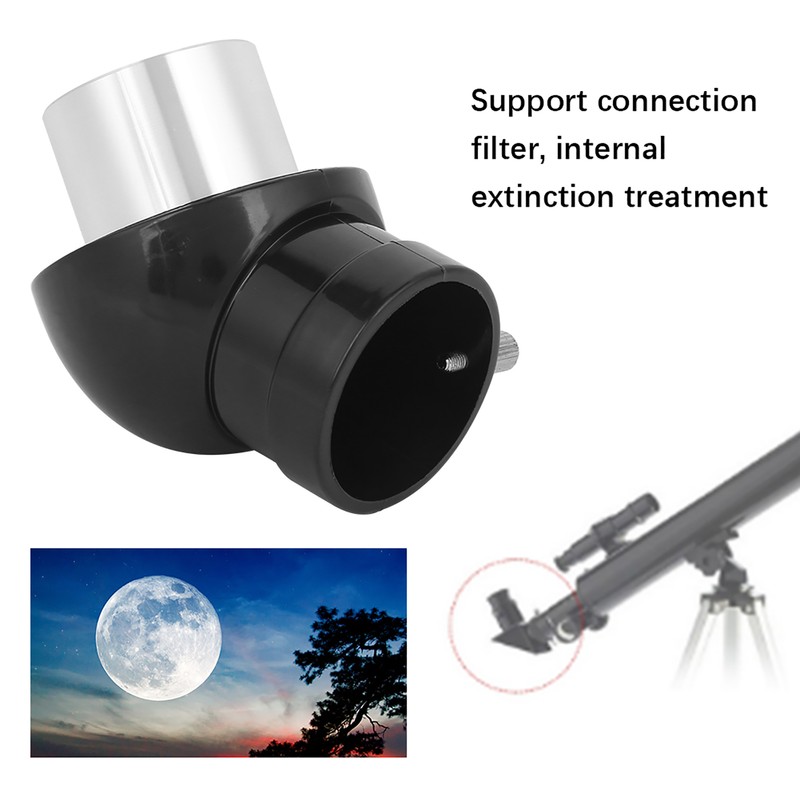 45 Degrees Round Angle Diagonal Mirror 1.25 Inch Interface Astronomical