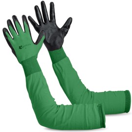 Gastody™Long Gardening Gloves Women and Men XL - Long Sleeve Garden Gloves Multipurpose Heavy Duty Outdoor and Indoor - Long Cuff Garden Gloves - Thorn Resistant Protective Work Rose Pruning Gloves