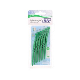 TePe Interdental Brush Angle Green (ISO Size 5) 0.8mm 6 Pack