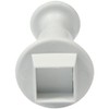 PME MS159 Square Plunger Cutter, Medium Size, 10 mm, White
