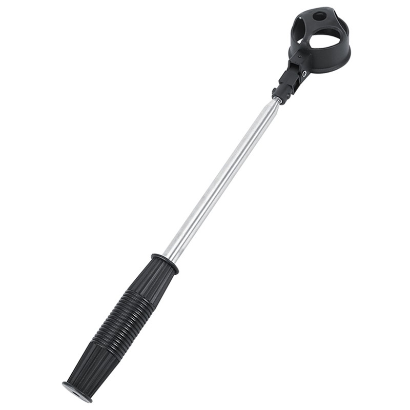 Retractable Stainless Steel Shaft Scoop Telescopic Golf Ball Retriever Pick