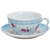Tea for one Set 3-teilig Porzellan Teekanne mit Tasse und