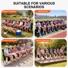 Zettfuly Soccer Bench for Team - Portable Folding Bench Seats