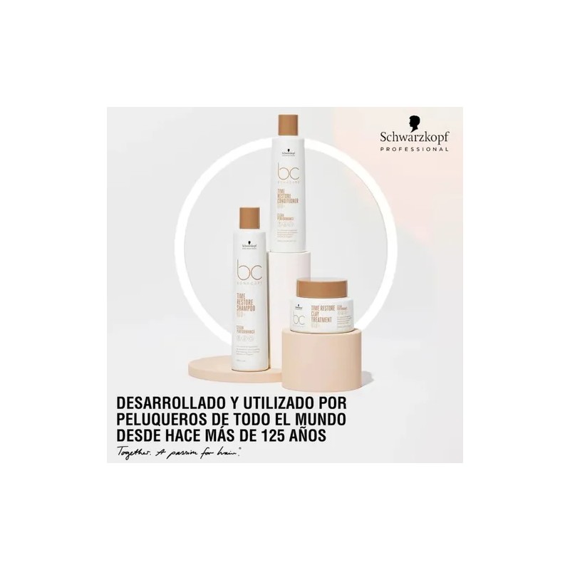 Shampoo Bonacure Time Restore Rejuvenece El Cabello 250ml