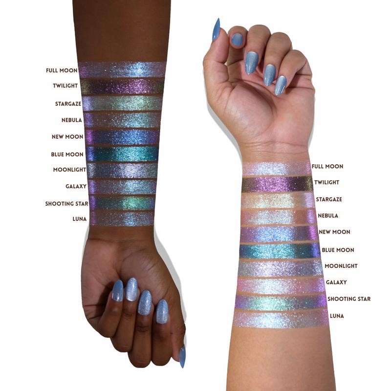 Magical Guardian Single Duochrome Eyeshadows, Sparkly Glitter Eyeshadow, Iridescent shimmer