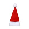 Holibanna 60pcs Mini Santa Hat Christmas Hats Cutlery Holder Fork