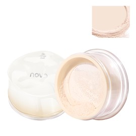 KIADZIE Loose Powder Natural Light Skin Purple Pore Blur Anti Sebum Gloss Makeup Face Powder (01-Natural)