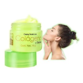 Crema Facial Con Colageno Y Elastina Natural Skin Arabela