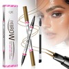 2 in 1 Eyebrow Pencil, Eyebrow Pencil with Two Ends