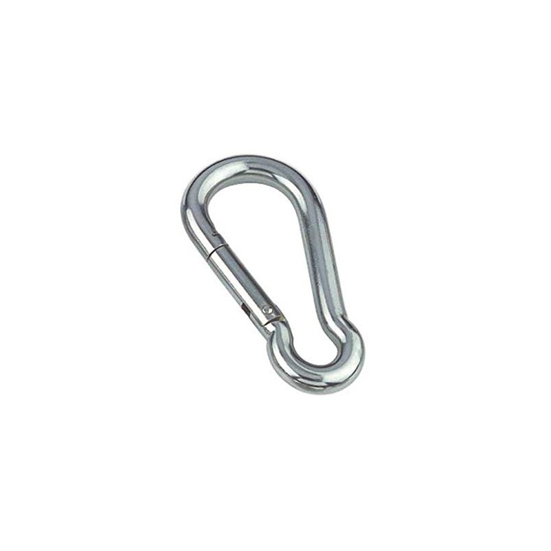 HAMBURGER TAUWERK-FABRIK EST. 1901 Stainless Steel Carabiner Hooks 6 x