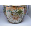 New 10" Oriental Asian Elephant Themed Fish Bowl Jardiniere Planter