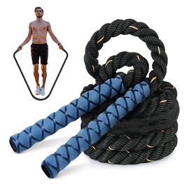 Cuerda Para Saltar con Peso, Cuerda para Saltar de 1300g | Cuerda de Salto con Peso para Adultos, para Uso en Hogar y Gimnasio, Aumenta La Fuerza Musc