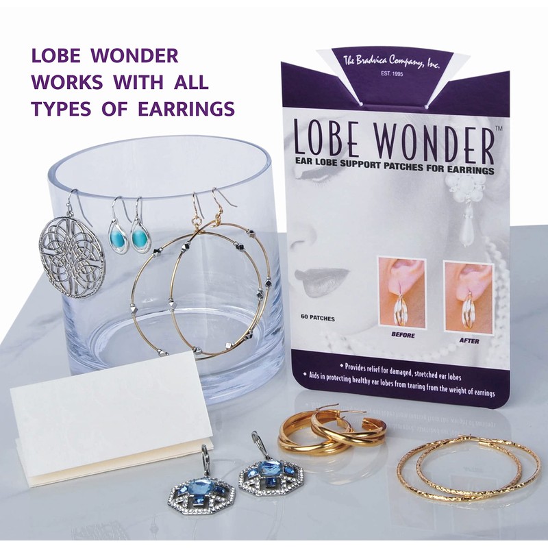 Lobe Wonder - The Original Ear Lobe Support Patch for