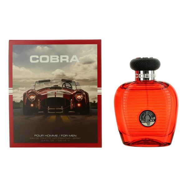 Carroll Shelby Cobra Red by Carroll Shelby, 3.4 oz EDT