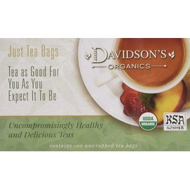 Davidson's Tea Spiced Peach, 100-Count Tea Bags